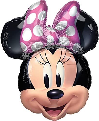 Amscan Anagram 26" Minnie Mouse Forever Foil Balloon, Multicolor,40979-01 - Image 5