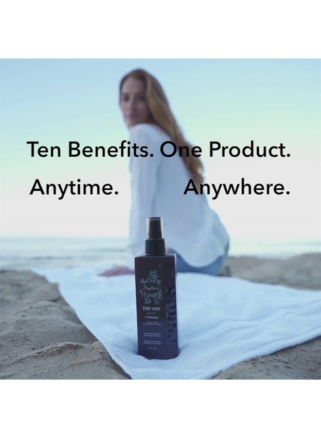 Saphira the One Leave-On Spray Mask for All Hair Types, Detangles and Controls Frizz, Heat and Color Protectant, Sulfate-Free, Paraben-Free, 5.1 Ounce