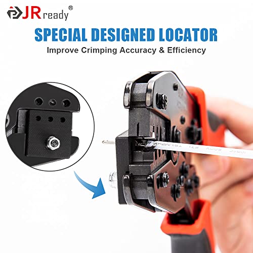 JRready Deutsch Connector Kit with crimper ACT-LY-16DT, 2 3 4 6 8 12Pin DT Connector 1Kit with 35Pairs Stamped Contacts for automotive repairing (ST6341-16DT) - Image 4