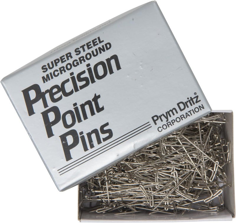 Dritz Home 214500 Bulk Package of NickelPlated Steel TPins 350Pack Silver - Image 1