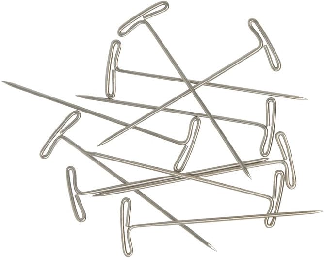 Dritz Home 214500 Bulk Package of NickelPlated Steel TPins 350Pack Silver - Image 4
