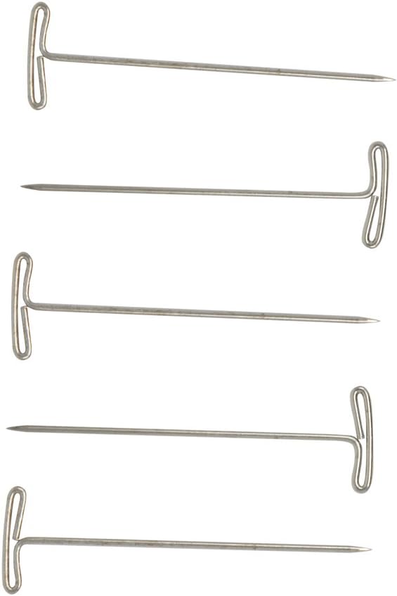 Dritz Home 214500 Bulk Package of NickelPlated Steel TPins 350Pack Silver - Image 2