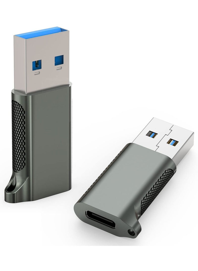 SYOSI USB C Female to USB A Male Adapter 3.1 Gen 2 - True 10Gbps Type C to USB Converter Support Charging, Audio, Data Transfer USB-C Adapter - Image 1