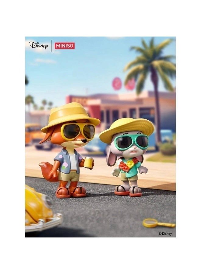 MINISO x Disney Zootopia Disguise Partner Collection Collectible Figure Blind Box, Full Display Set of 8 Sealed Mystery Boxes, Character Collectible for Display and Gifting - Image 1