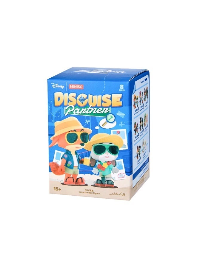 MINISO x Disney Zootopia Disguise Partner Collection Collectible Figure Blind Box, Full Display Set of 8 Sealed Mystery Boxes, Character Collectible for Display and Gifting - Image 5