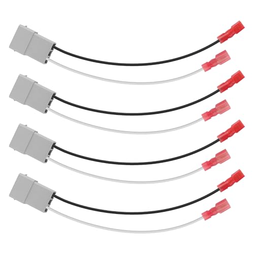 NHHC 4PCS 72-7800 Car Speaker Adapter/Speaker Harness,Speaker Harness Adapter Replacement Connect Speakers to Wiring System,Speaker Wire Connections Compatible with Honda Acura (72-7800) - Image 5