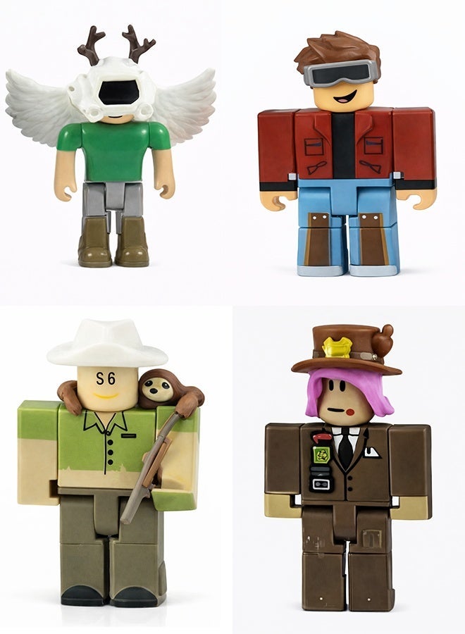 ROBLOX 24 Pieces Collectible Series Figure Set- Mini Figure People Building Blocks Action Figure for Kids Gifts, Creative Educational Play Set for Boys & Girls - Image 2