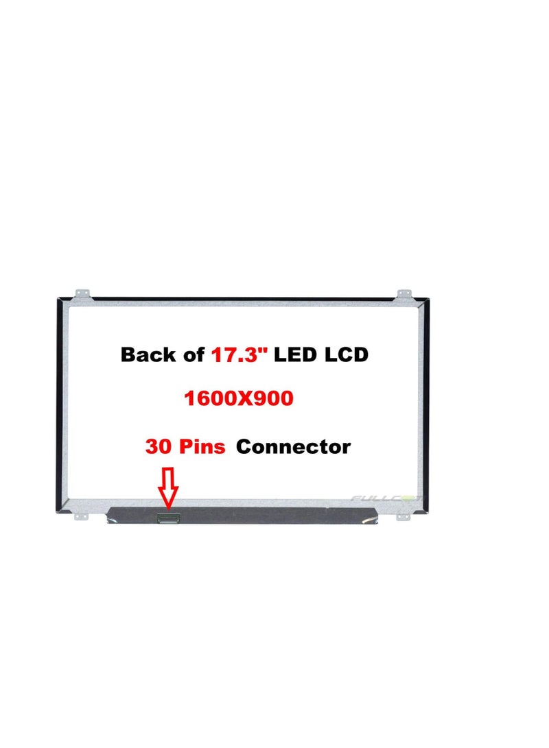 Terabyte LAPTOP LED 17.3" SLIM/ 1600 900   17.3"  30 PIN FRAMELESS - Image 5