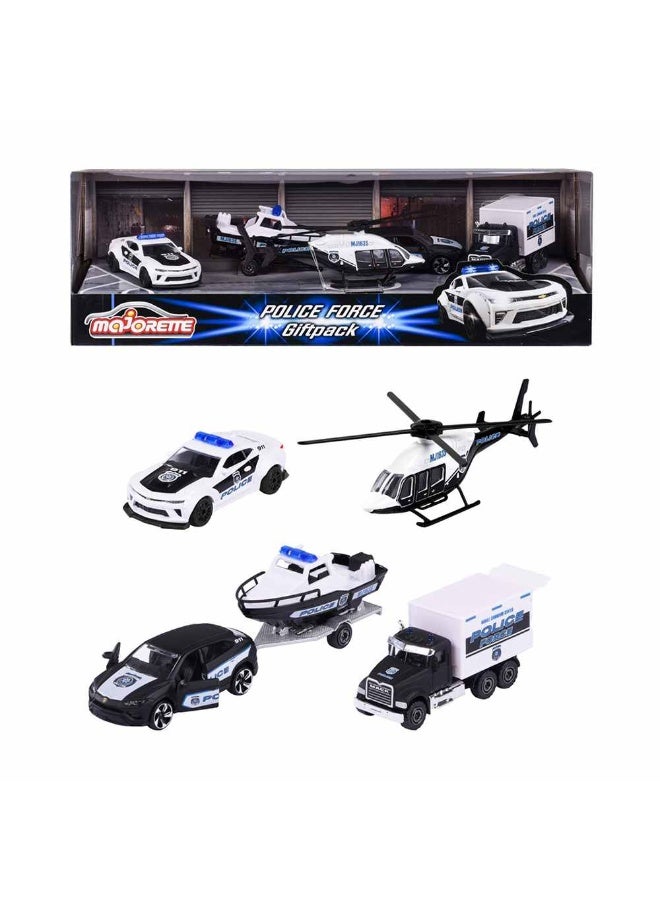Majorette Police Force Vehicle Giftpack (4 Pieces) - Image 3
