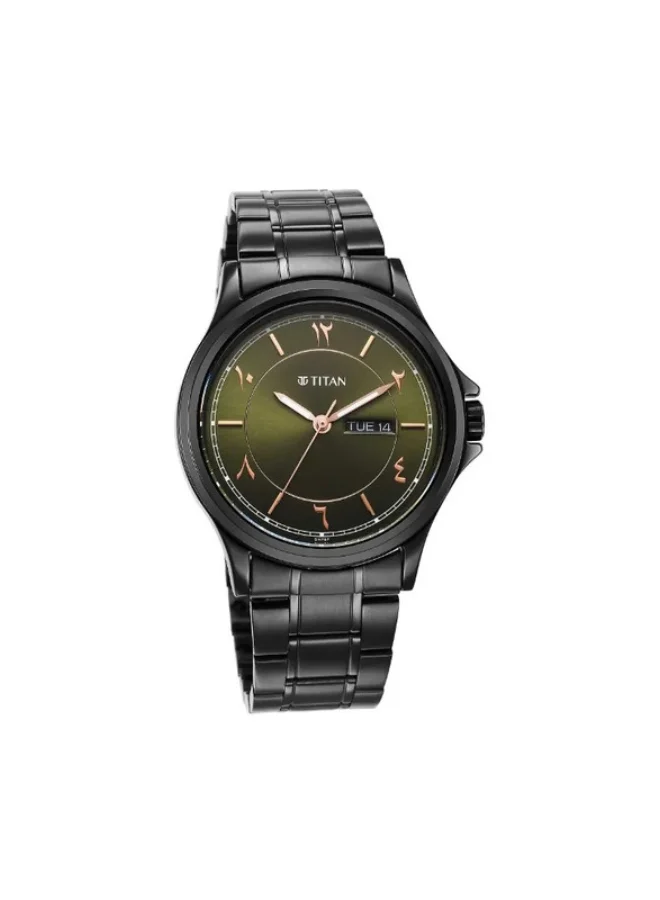 تيتان Titan Marhaba Stainless Steel Watches for Men