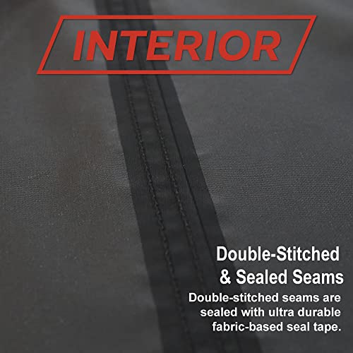 Dowco WeatherAll Plus Motorcycle Cover, Ratchet Attachment, Black, Waterproof, XXL [52005-02]Professional Grade. - Image 5