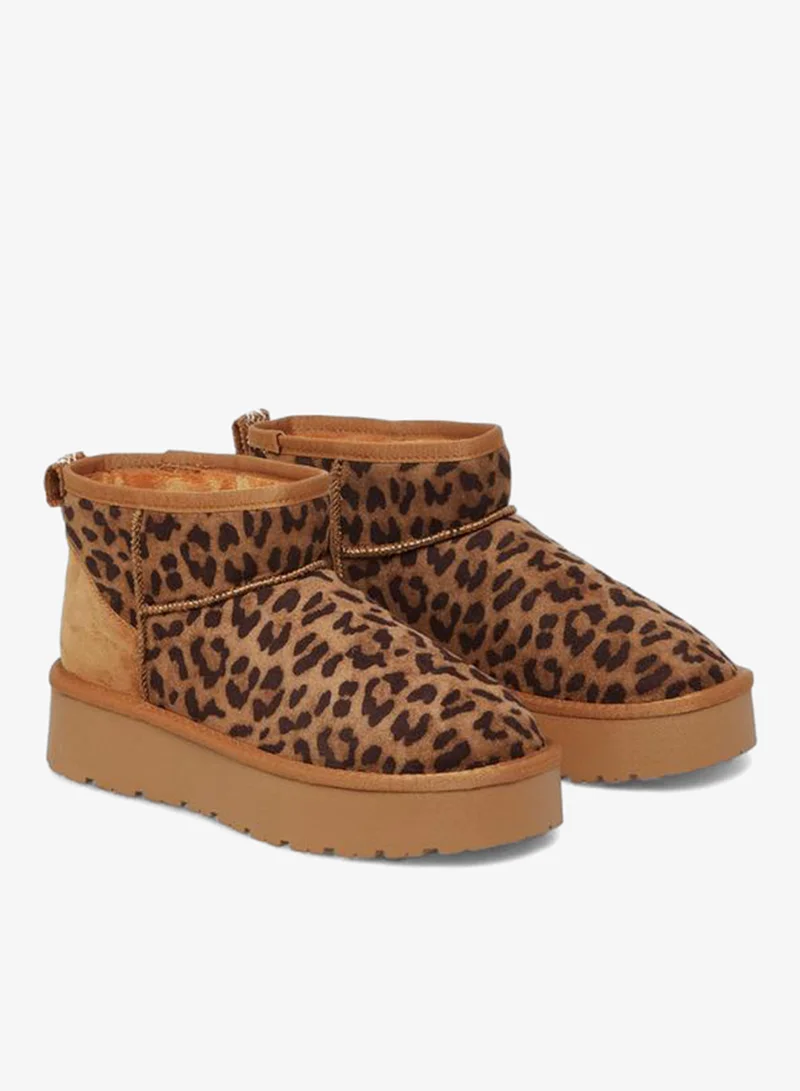 Celeste Women Animal Print Boots