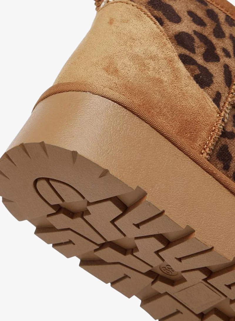 Celeste Women Animal Print Boots