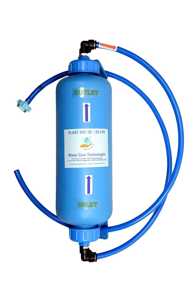 Water Clinic WATER CLINIC DM WaterDe IonisedDistilled Type Water Purification Unit for High Purity Water No PowerNo MaintenanceNo Consumable Water Purification Plant  - Image 1