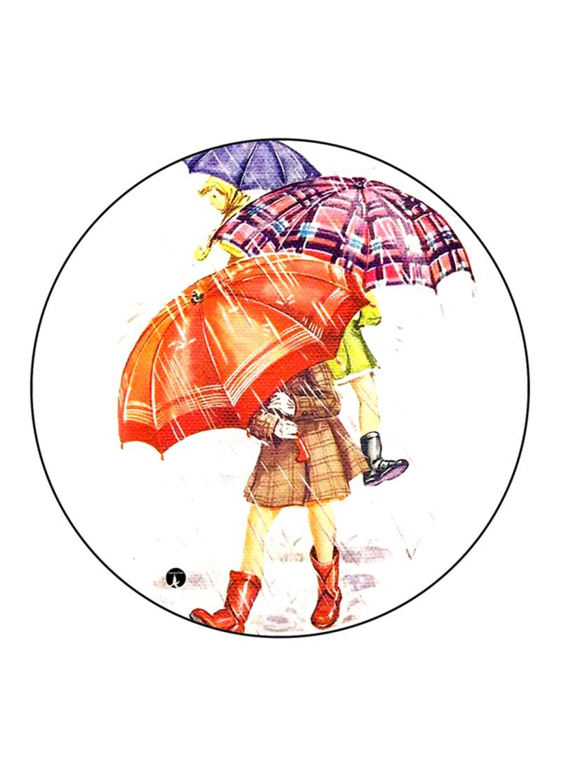 RKN Girls Printed Mouse Pad Multicolour