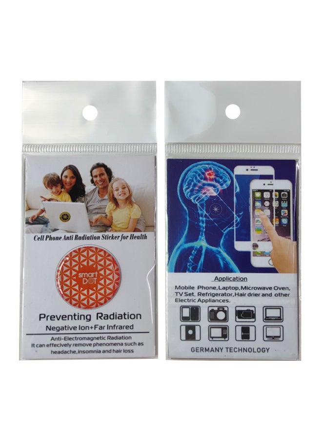 Generic Spot Gankun 24k Energy Anti-radiation Mobile Phone With English Instructions/OPP Bag/glued-Color:Silicone Red  - Image 1