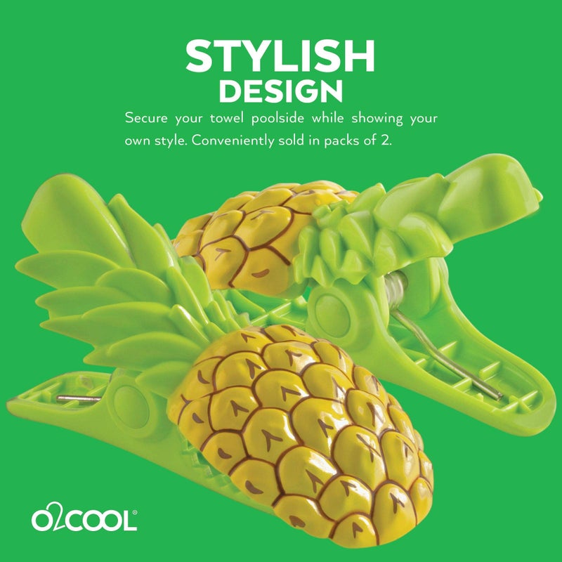 O2COOL Pineapple Boca Clip - Image 5
