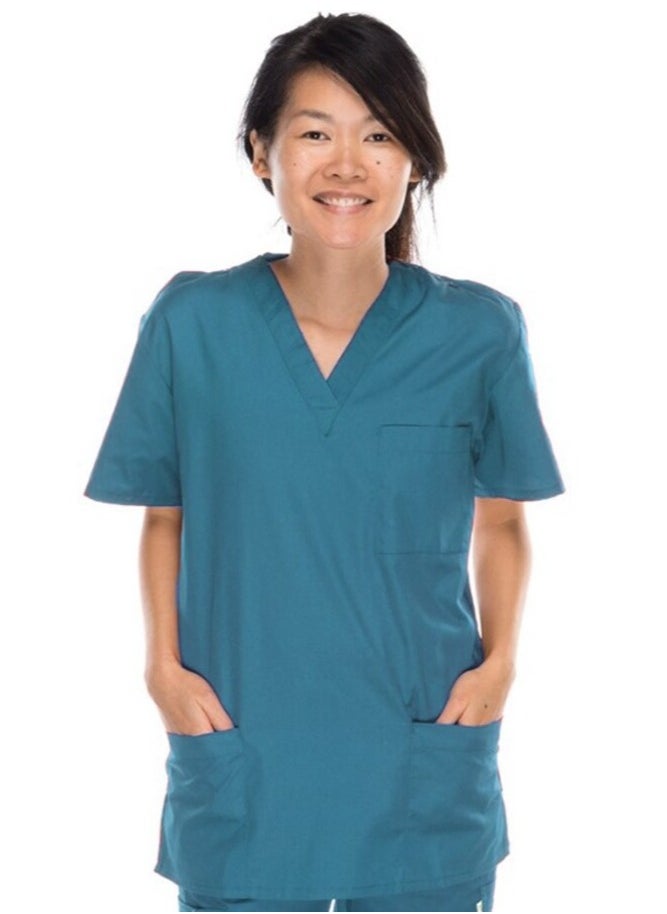 Meridian Meridian Anti-Wrinkle Unisex Medical Scrub Top - Elevate Your Professional Style  - Image 1