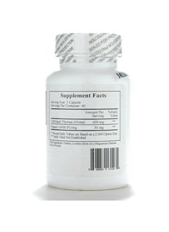 Ecological Formulas Ecological Formulas - LTP 600 mg 60 caps  - Image 2