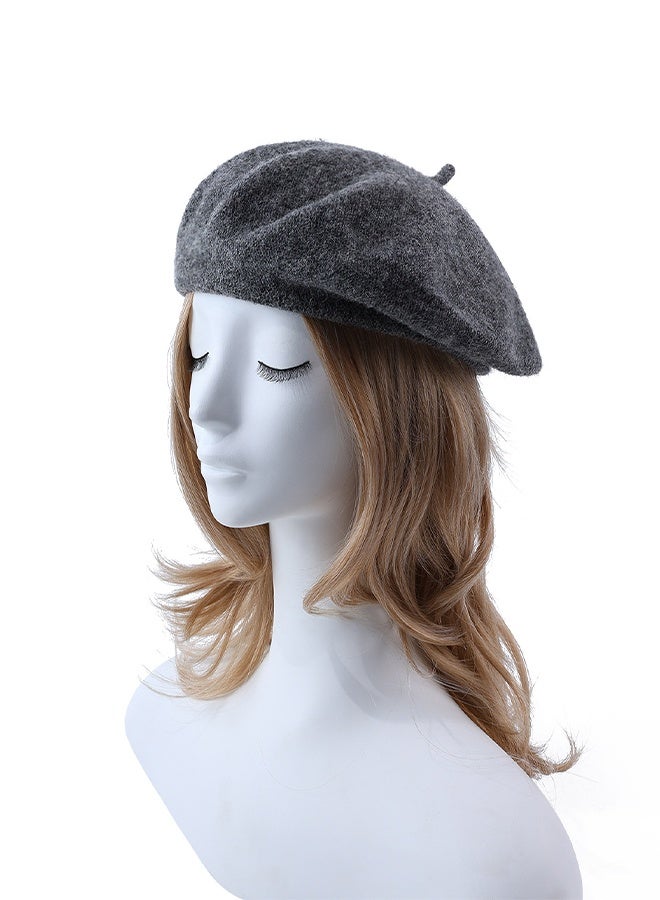 Versatile berets literary hats（Gray） - Image 2