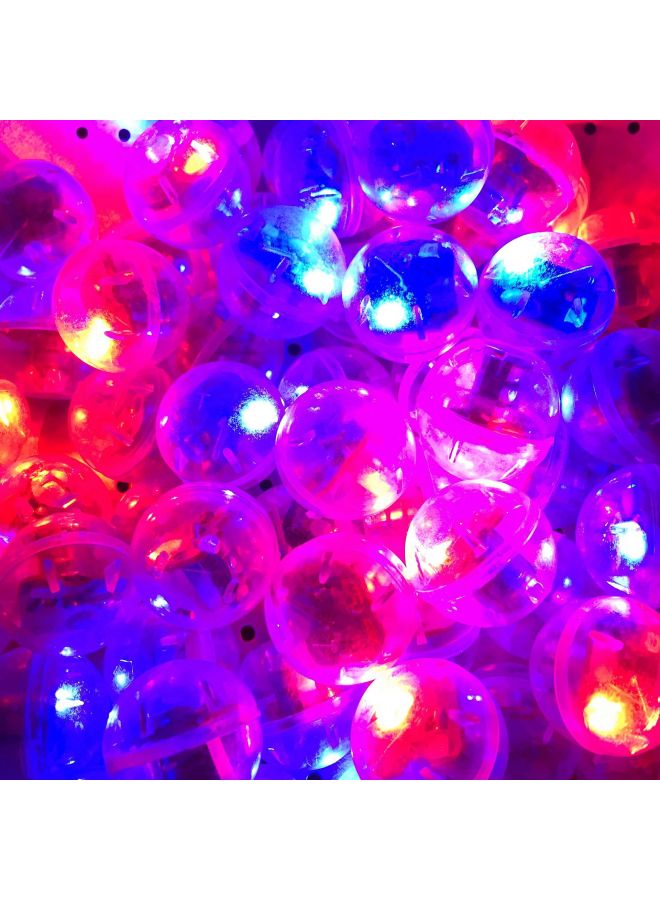 Electronic Vibration Induction Ball Flash Red Blue Ball LED Electronic Movement Accessories Luminous Ball Luminous Toy Accessories-Color:Red And Blue Lights Vibrate The Ball  - Image 2