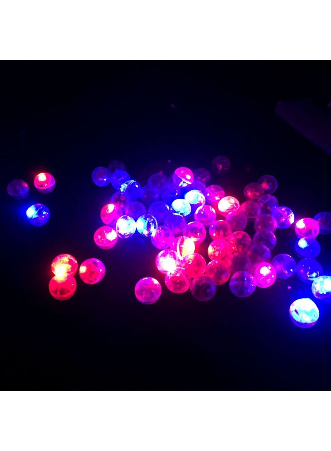 Electronic Vibration Induction Ball Flash Red Blue Ball LED Electronic Movement Accessories Luminous Ball Luminous Toy Accessories-Color:Red And Blue Lights Vibrate The Ball  - Image 3