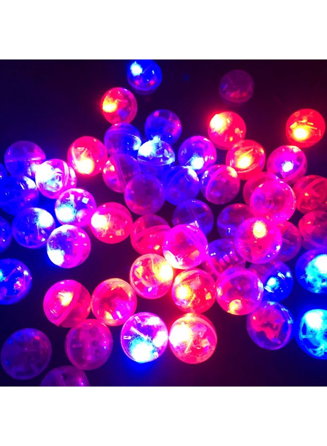 Electronic Vibration Induction Ball Flash Red Blue Ball LED Electronic Movement Accessories Luminous Ball Luminous Toy Accessories-Color:Red And Blue Lights Vibrate The Ball  - Image 1