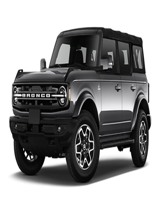 car Cover 2 Layers for Ford Bronco 4 Door Outer Banks SUV 2023  Waterproof, UV, Dustproof, Outdoor Convertible Cover (Two years warranty) - Image 1