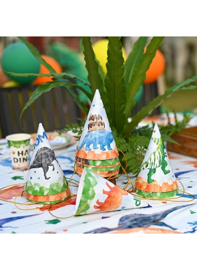 Wernnsai - WERNNSAI Party Hats - Theme Party Supplies for Kids Boys Girls Birthday Party Cone Hats - Image 1