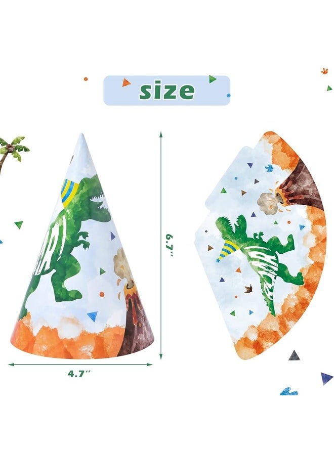 Wernnsai - WERNNSAI Party Hats - Theme Party Supplies for Kids Boys Girls Birthday Party Cone Hats - Image 1