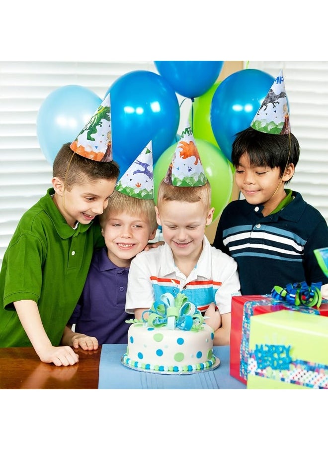Wernnsai - WERNNSAI Party Hats - Theme Party Supplies for Kids Boys Girls Birthday Party Cone Hats - Image 1