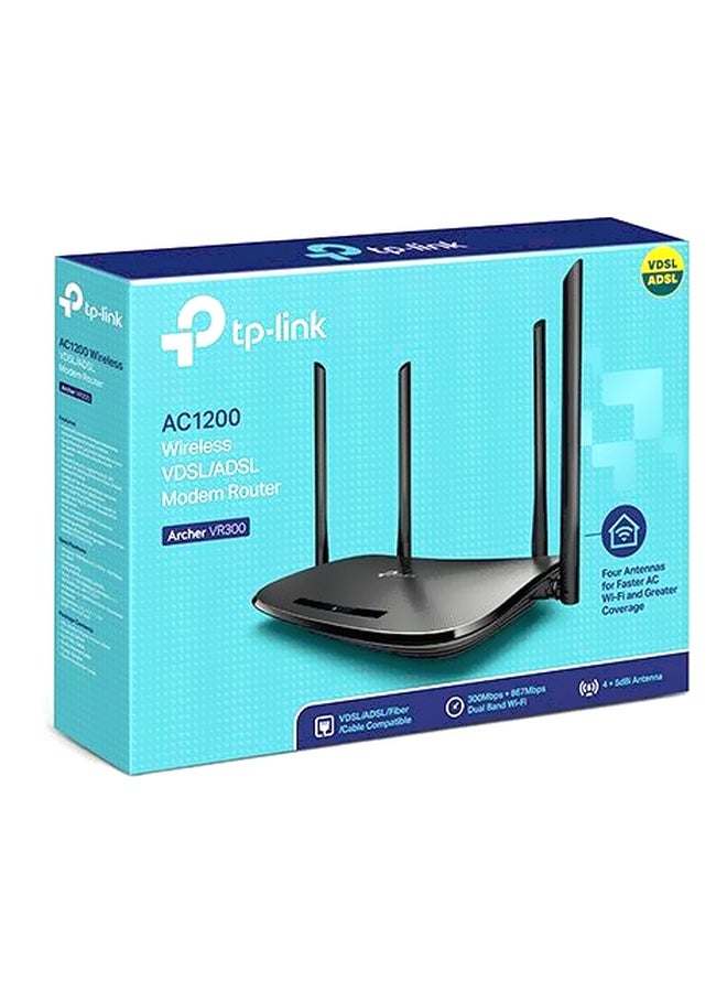 تي بي لينك راوتر ومودم لاسلكي VDSL/ADSL أسود - Image 4