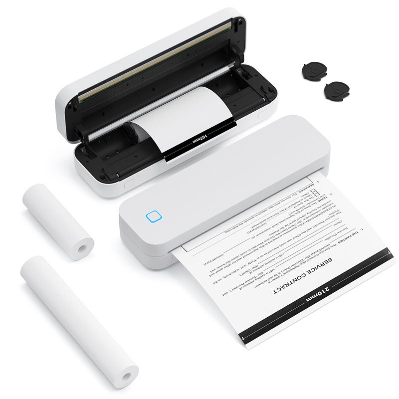 Miniprt D80 Portable A4 Thermal Printer – Bluetooth Inkless Mobile Printer for Smartphone & Laptop, 216mm Print Width, 635g Lightweight - Image 2