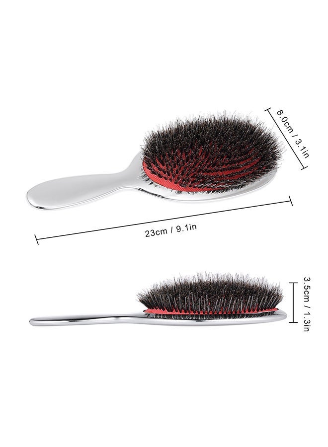 NIBEMINENT Professional Scalp Massage Brush Silver 23x8x3.5cm - Image 3