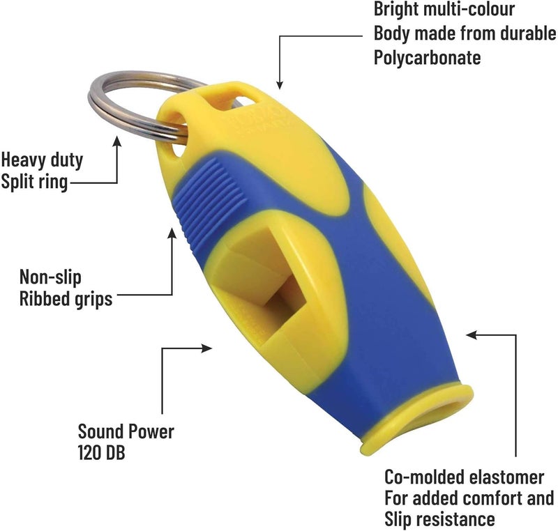 FOX40 Fox 40 SHARX Whistle  YellowBlue - Image 2