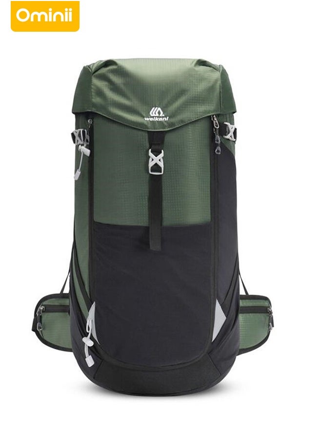 Ominii - 50L Unisex Waterproof Outdoor Backpack Travel Climbing Camping Trekking Rucksack Backpack Travel Sports Bag Pack For Male Female - Image 1