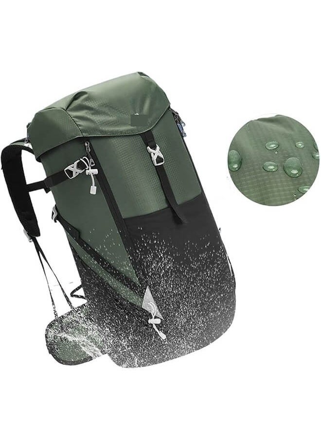 Ominii - 50L Unisex Waterproof Outdoor Backpack Travel Climbing Camping Trekking Rucksack Backpack Travel Sports Bag Pack For Male Female - Image 1