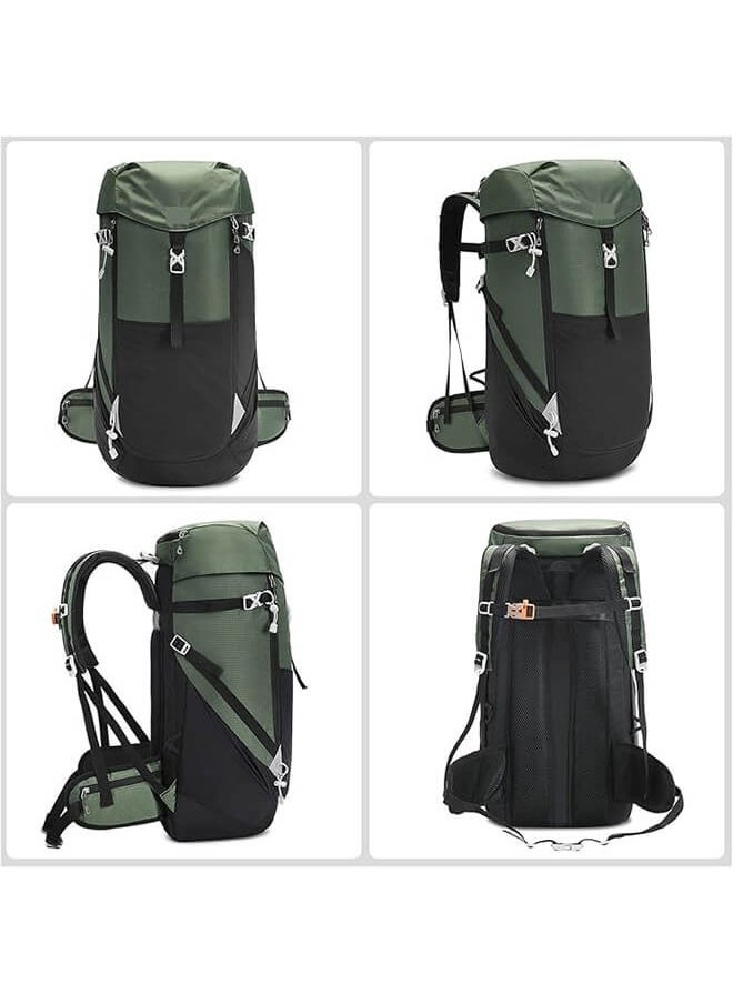 Ominii - 50L Unisex Waterproof Outdoor Backpack Travel Climbing Camping Trekking Rucksack Backpack Travel Sports Bag Pack For Male Female - Image 1