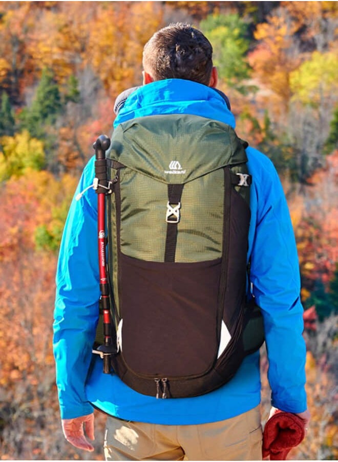 Ominii - 50L Unisex Waterproof Outdoor Backpack Travel Climbing Camping Trekking Rucksack Backpack Travel Sports Bag Pack For Male Female - Image 1