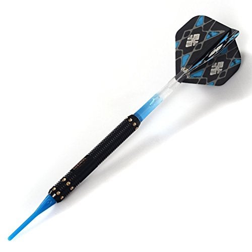CUESOUL 16 Grams Soft Tip Darts Set with Dart Case - Brass Barrels - Image 2