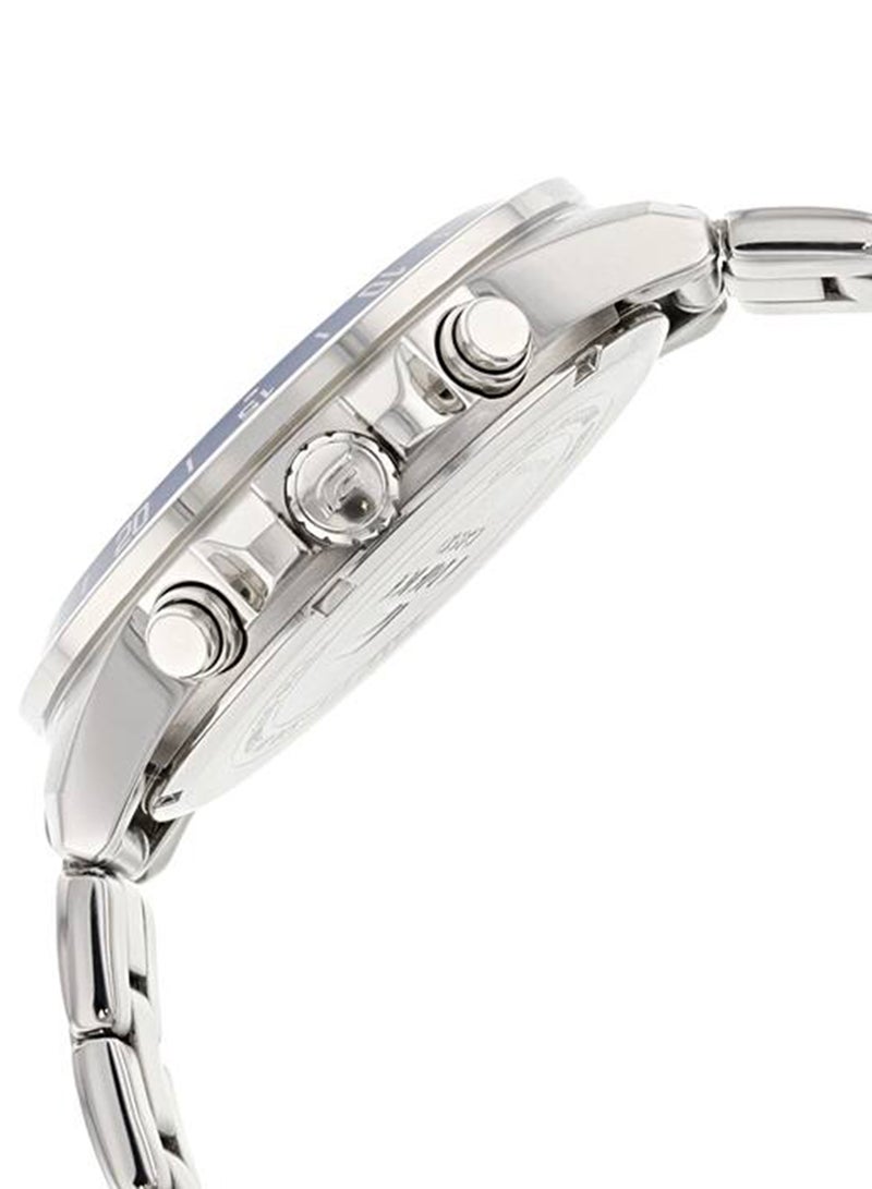 CASIO ساعة يد رجالية أنالوج ستانلس ستيل EFV-570D-2AVUDF - 42 ملم - Image 2