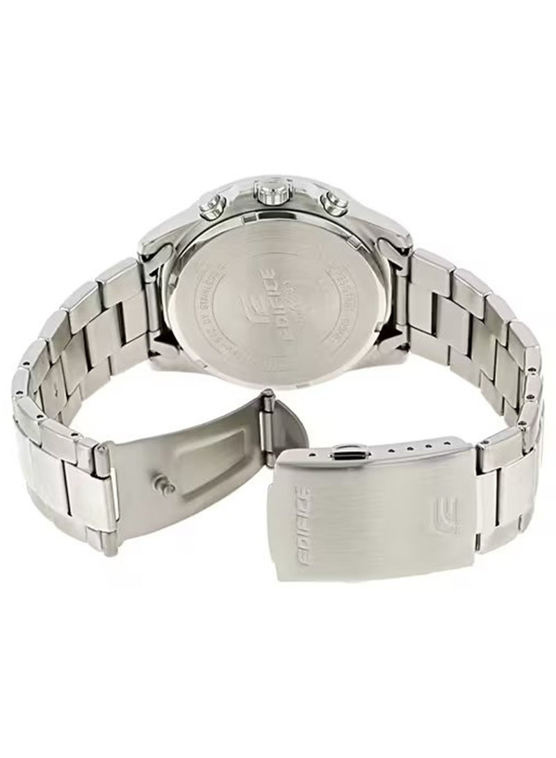 CASIO ساعة يد رجالية أنالوج ستانلس ستيل EFV-570D-2AVUDF - 42 ملم - Image 3