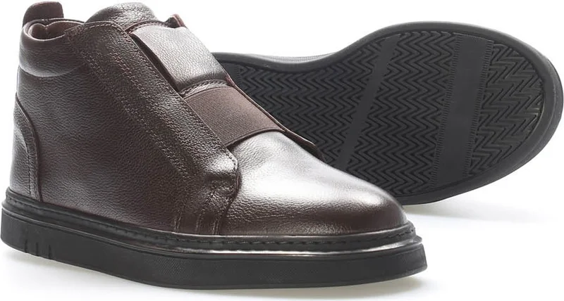 Fast Step Genuine Leather Men's Chelsea Boots 819SMA1218
