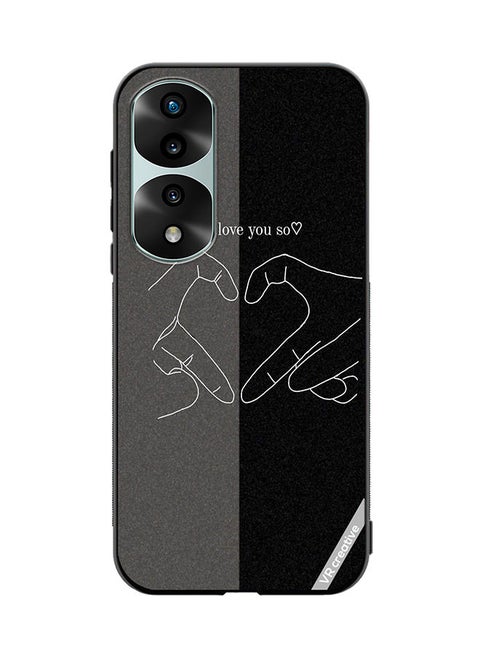 Protective Case Cover For Honor 70 Pro plus Couple Design Multicolour