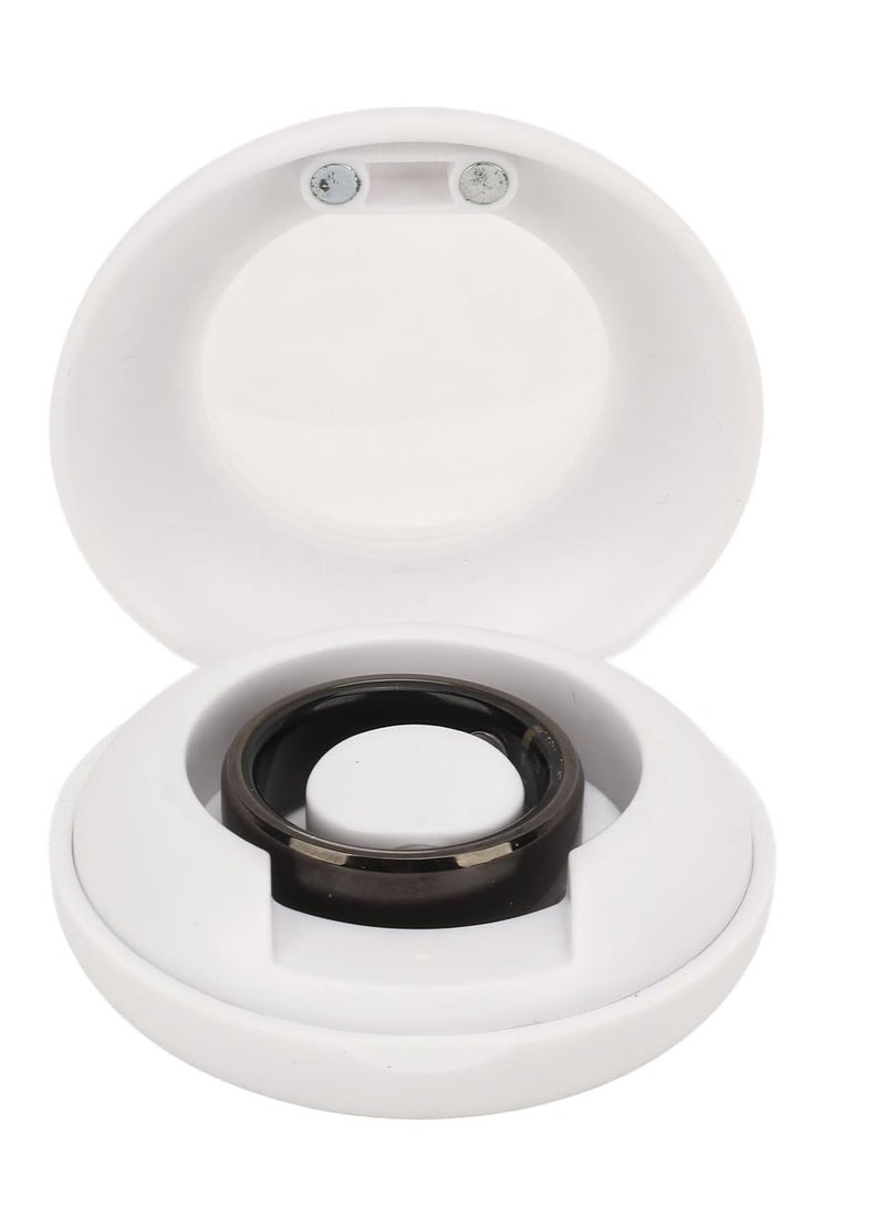 Smart Ring Health Tracker, Water Resistant Bluetooth Fitness Tracker Ring, Pedometer Sleep Heart Rate Body Temperature Sport Monitoring Ring with Remote Camera Control for Adult #10 - Image 1