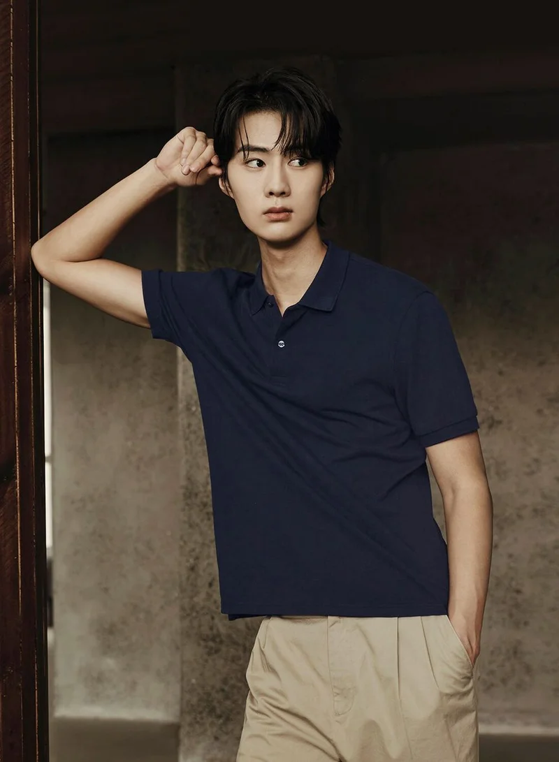 Men's Polo Shirt: Cotton Pique, Short Sleeve | Korea Collection