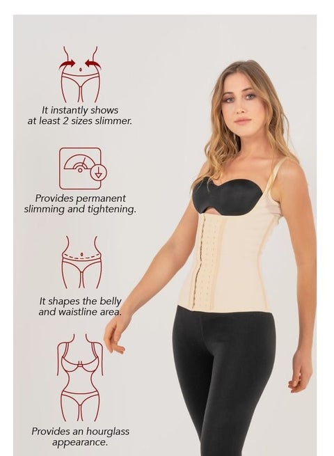 مشد يامونا الفاخر المعلق بالأشرطة بيج صغير