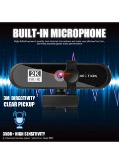 General 2k/4k beauty autofocus computer camera HD network USB live webcam drive-free  - Image 3