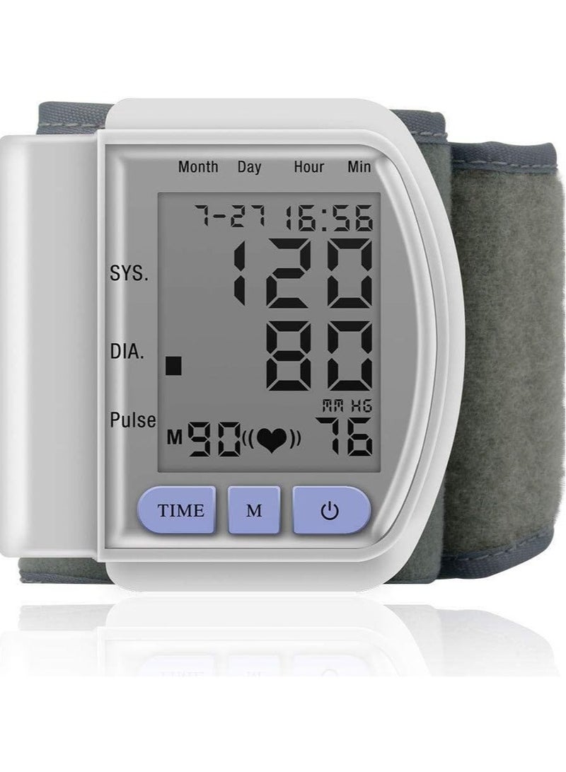 Wrist Electronic Blood Pressure Monitor - Battery Powered - Suitable for Home and on the Go - Image 1