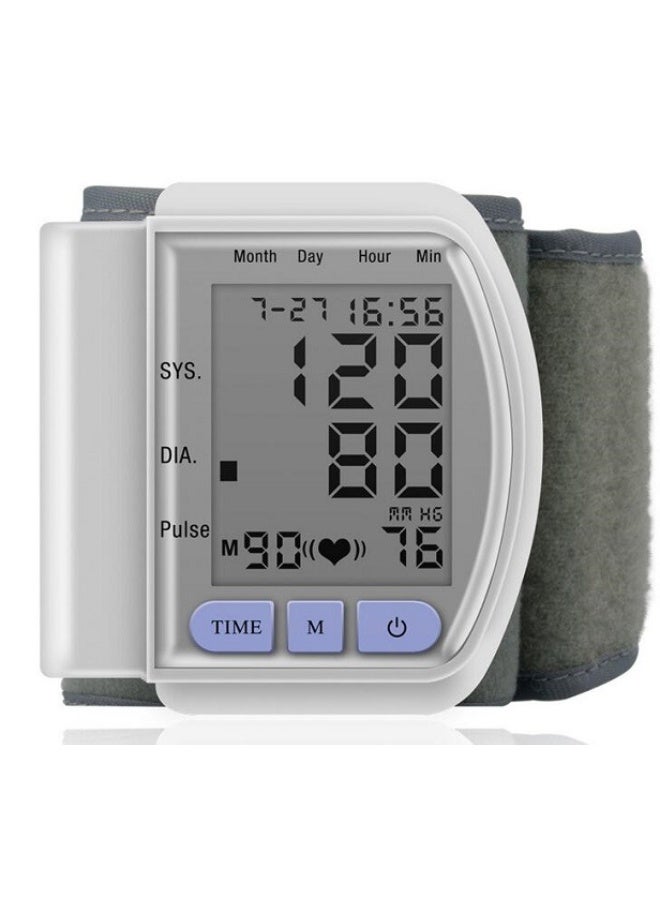 UBEdge Wrist Electronic Blood Pressure Monitor – Digital BP Machine Battery Powered, Portable Automatic Blood Pressure & Heart Rate Monitor for Home & Travel Use - Image 5
